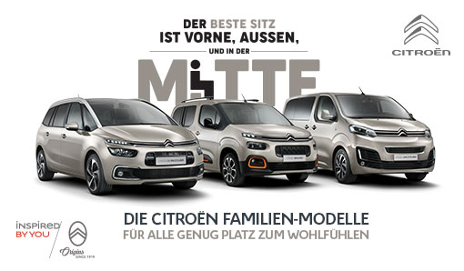 Die Citroën Familien-Modelle